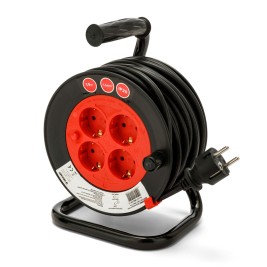 Кабелна макара Velamp Enrollacables brico 4 tomas REEL 40 m 3 x 1,5 mm 4 Адаптер