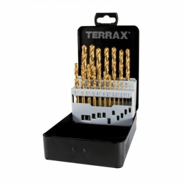 Бормашина TERRAX опаковка DIN 338 25 Части (25 броя)