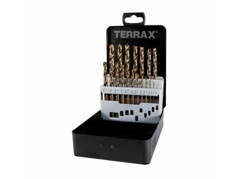 Бормашина TERRAX опаковка DIN 338 25 Части 19 Части (25 броя) NaN –  BB Комплекти свредла