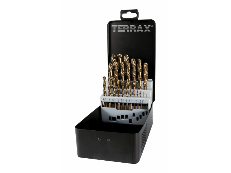 Бормашина TERRAX опаковка DIN 338 25 Части 19 Части NaN –  BB Комплекти свредла