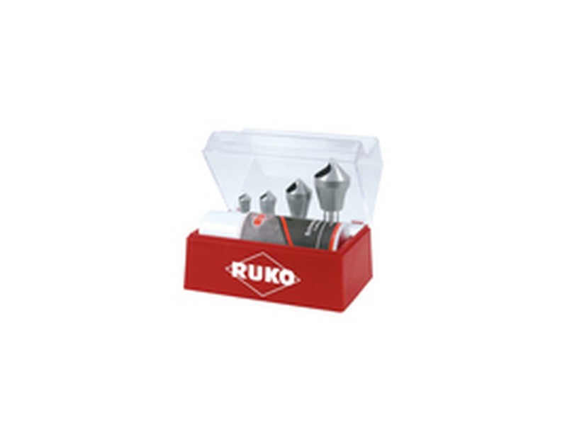 Комплект за зенковане (Зенкове) RUKO 102310E Бързорежеща стомана (HSS) 4 Части NaN –  BB Зенкери