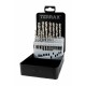 Бормашина TERRAX опаковка DIN 338 25 Части (25 броя) NaN –  BB Комплекти свредла