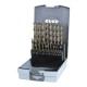 Бормашина RUKO Бързорежеща стомана (HSS) 9 mm 10 mm 6 mm 3 mm 7 mm 5 mm 4 mm 2 mm 8 mm 1,5 mm 2,5 mm 3,5 mm 4,5 mm 5,5 mm 1 mm 8 NaN –  BB Комплекти свредла