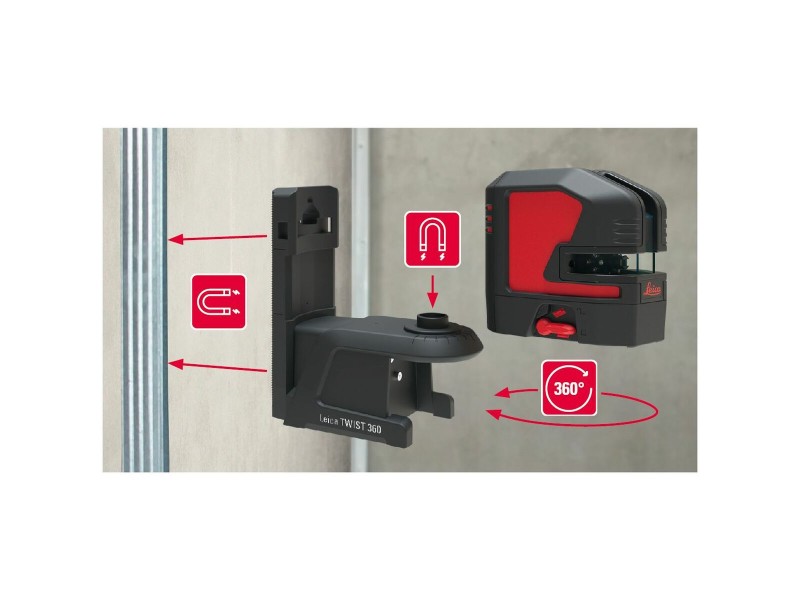Лазерен нивелир Leica Geosystems Lino L2P5G ± 0,2 MM/M 35-80 m NaN –  BB Лазерни нивелири