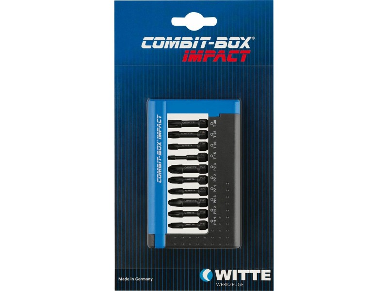 Съвет набор WITTE COMBIT-BOX PH1 PH2 PZ1 PZ2 TX PH3 PZ3 10 Части (10 броя) NaN –  BB Комплекти накрайници