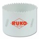 Коронка за пробиване RUKO 130 mm Бързорежеща стомана (HSS) NaN –  BB Триони за дупки