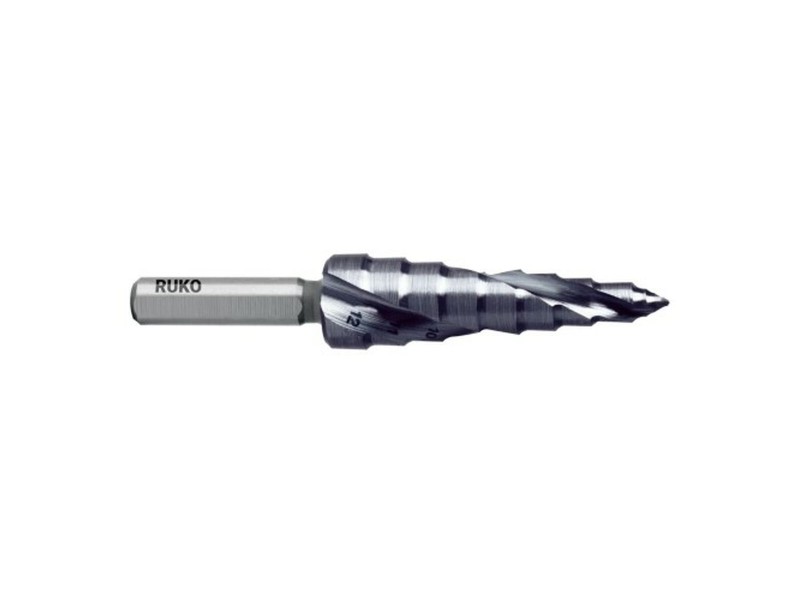 Стъпаловиден свредло RUKO FLOWSTEP® 6 mm 9 mm 12 mm NaN –  BB Стъпка свредла