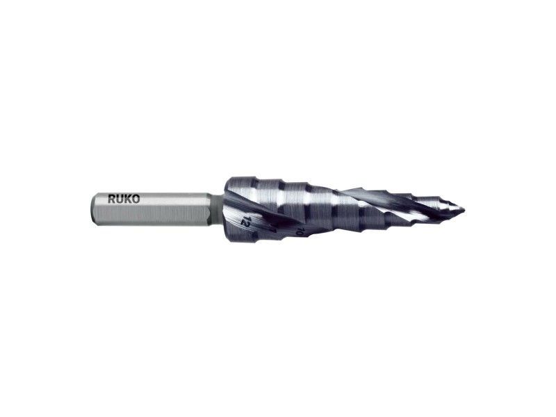 Стъпаловиден свредло RUKO FLOWSTEP® 6 mm 9 mm 12 mm NaN –  BB Стъпка свредла