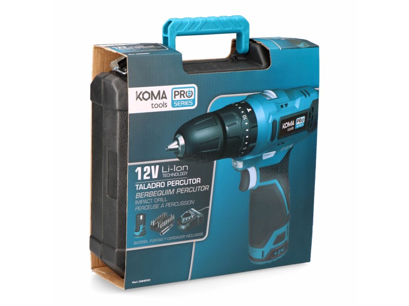 Комплект свредла и аксесоари Koma Tools 12 V NaN –  BB Ударна бормашина