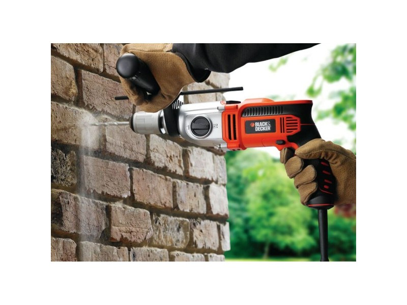 Комплект свредла и аксесоари Black & Decker KR1102K-QS 1100 W 230 V 74 NM NaN –  BB Ударна бормашина