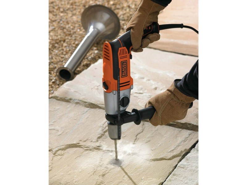 Комплект свредла и аксесоари Black & Decker KR1102K-QS 1100 W 230 V 74 NM NaN –  BB Ударна бормашина