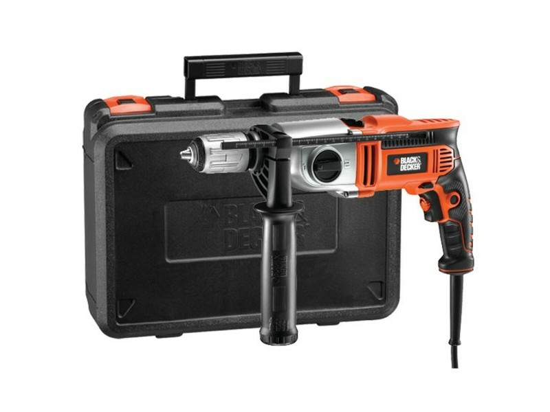 Комплект свредла и аксесоари Black & Decker KR1102K-QS 1100 W 230 V 74 NM NaN –  BB Ударна бормашина