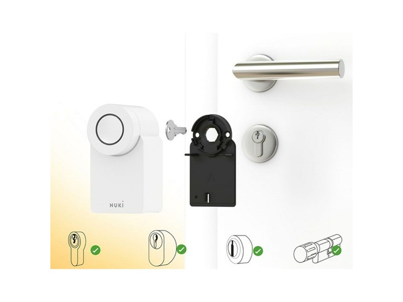 Интелигентни Брави Nuki Smart Lock GO Бял Пластмаса NaN –  BB Брави