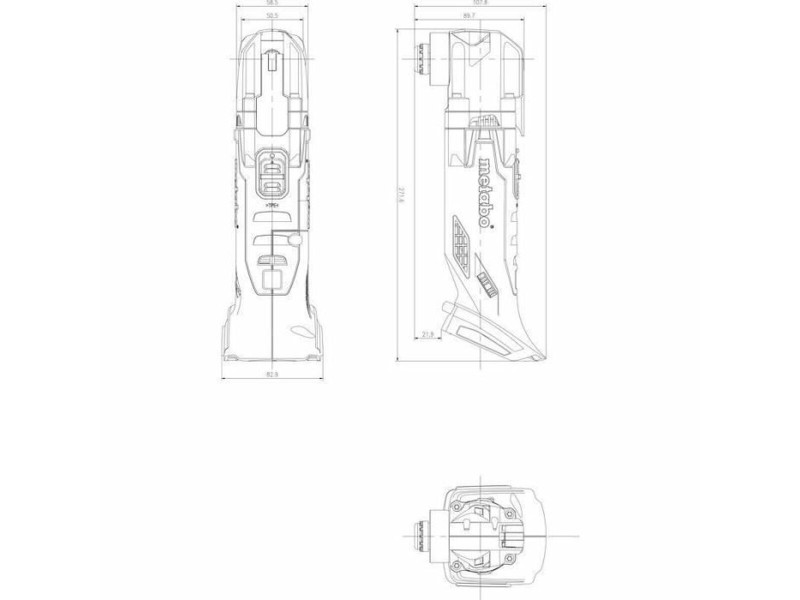 многофункционален инструмент Metabo MT 18 LTX NaN –  BB Осцилиращи инструменти
