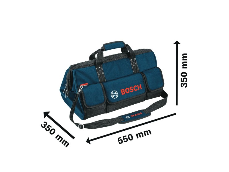 Чанта с инструменти BOSCH 1600A003BK Морско син Найлон NaN –  BB Чанти