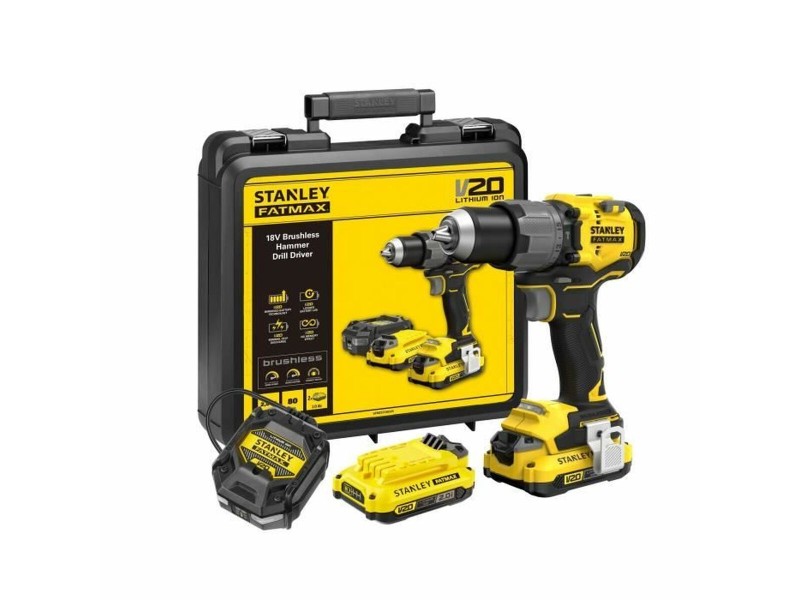 Ударна бормашина Stanley SFMCD725D2K-QW 18 V 18V NaN –  BB Ударна бормашина