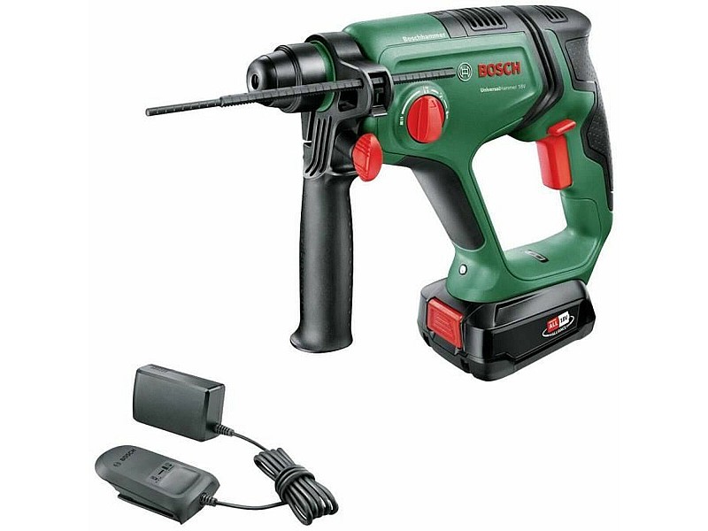 Стрелкаща бормашина BOSCH UniversalHammer 18V 2,5 Ah NaN от | techMAG.bg Стрелкаща бормашина BOSCH UniversalHammer 18V 2,5 Ah NaN – BB Ротационни чукове