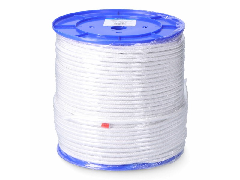 Въже EDM 87922 Бял полиестер Латекс 10 mm x 100 m Еластична NaN –  BB Струни