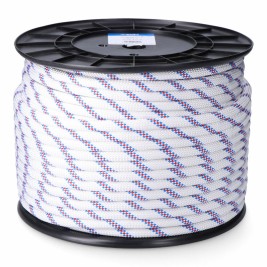 Въже EDM 87937 Driza Бял полиестер 16 mm x 100 m Сплетена