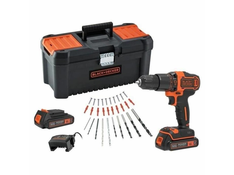 Електрическа отвертка Black & Decker BDCHD18C2TA-QW 18V NaN –  BB Отвертки