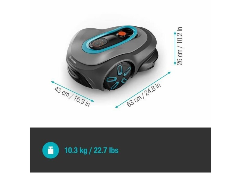 Роботизирана косачка Gardena Smart SILENO max 400 M² 800 m² NaN –  BB Роботизирани косачки
