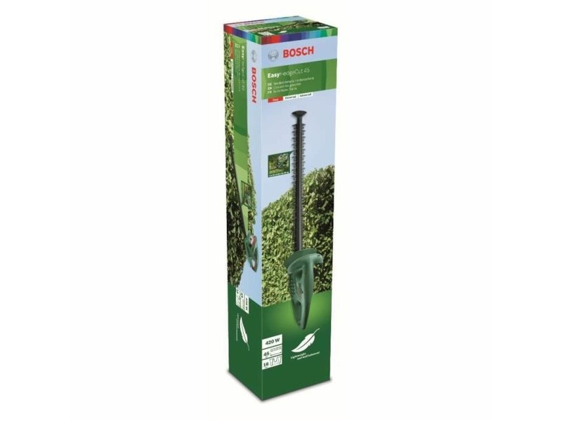 Тример за жив плет BOSCH EasyHedgeCut 45-16 420 W 220-240 V 45 cm NaN –  BB Тример за жив плет
