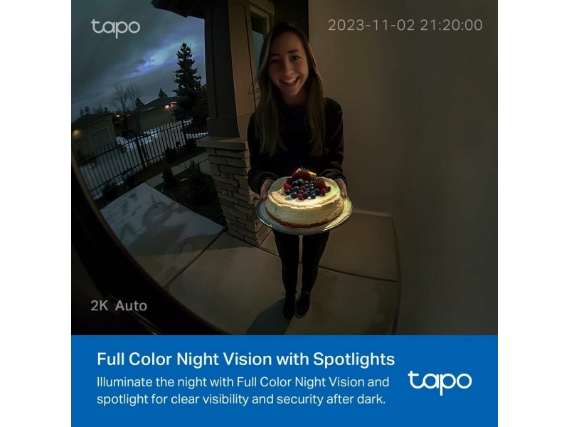 Видеокамера за наблюдение TP-Link TAPO D210 NaN –  BB Куполни камери