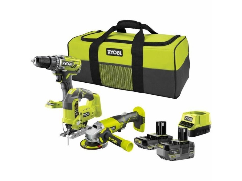 Комплект свредла и аксесоари Ryobi R18DD3 NaN –  BB Ударна бормашина
