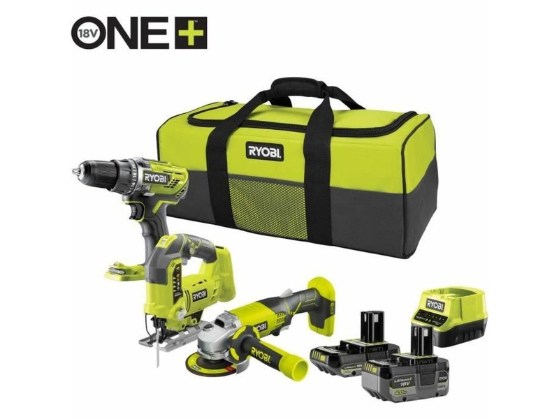 Комплект свредла и аксесоари Ryobi R18DD3 NaN –  BB Ударна бормашина