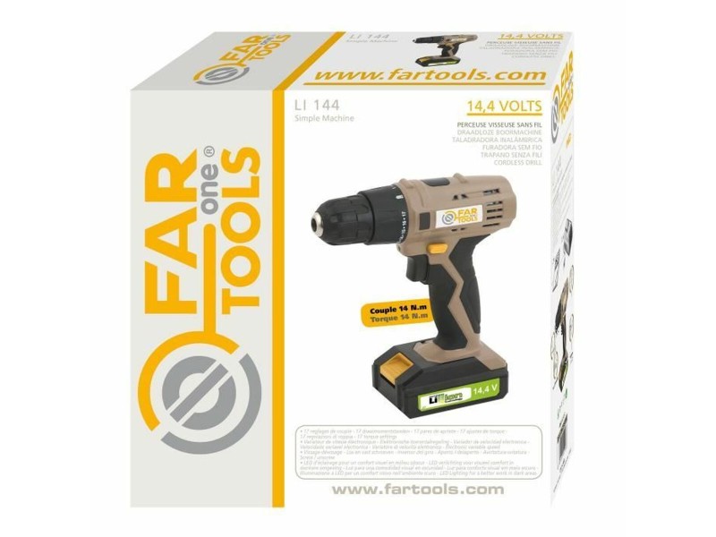 Електрическа отвертка Fartools ONE Cordless Drill LI 144 NaN –  BB Отвертки