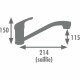 Kitchen Tap Rousseau SUN NF Сив Сребрист NaN –  BB Кранове за мивка