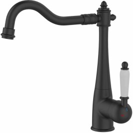 Kitchen Tap Rousseau RETRO Черен Матов завършек