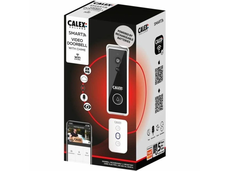 Смарт Видео Предавател Calex SMART BATTERY NaN –  BB Звънци за вратите