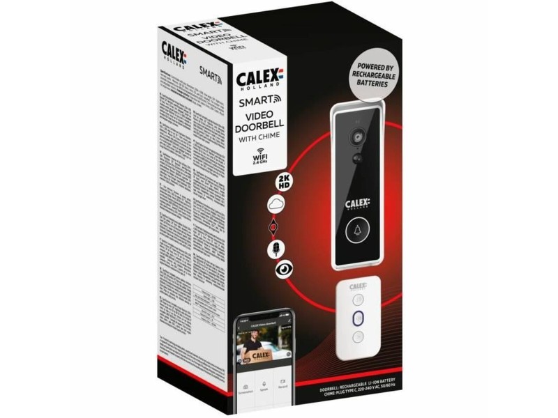 Смарт Видео Предавател Calex SMART BATTERY NaN –  BB Звънци за вратите