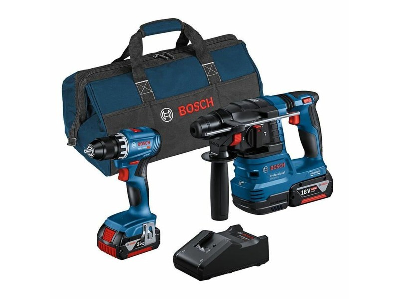 Комплект свредла и аксесоари BOSCH GSR18V-45 + GBH 18V-22 18 V NaN –  BB Ударна бормашина