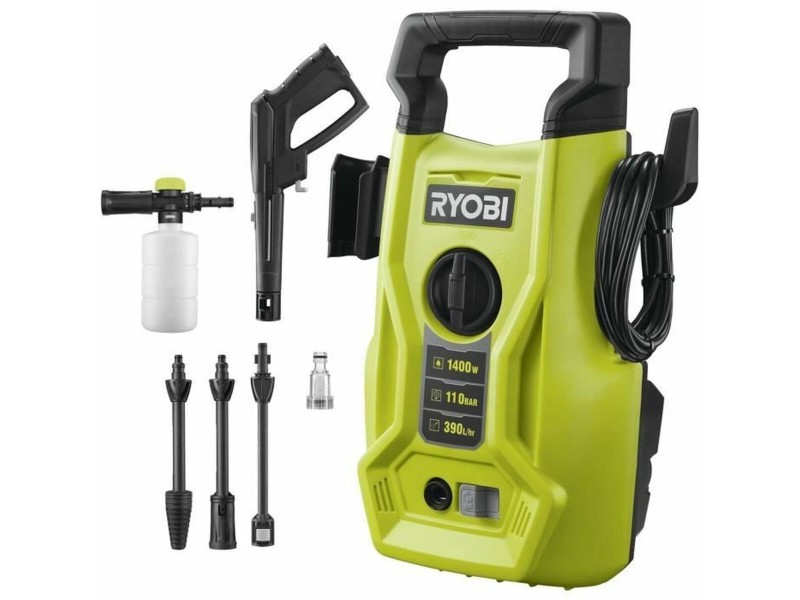 Уред за почистване под високо налягане Ryobi RY110PWA NaN –  BB Миячи под налягане