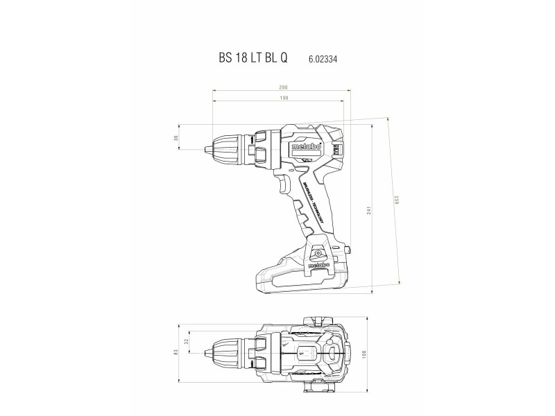 Електрическа отвертка Metabo 900 W 34 Nm NaN –  BB Отвертки
