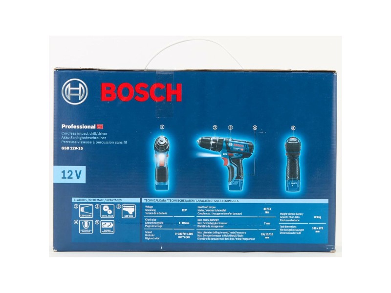 Електрическа отвертка BOSCH 100 W 15 Nm 30 Nm NaN –  BB Отвертки