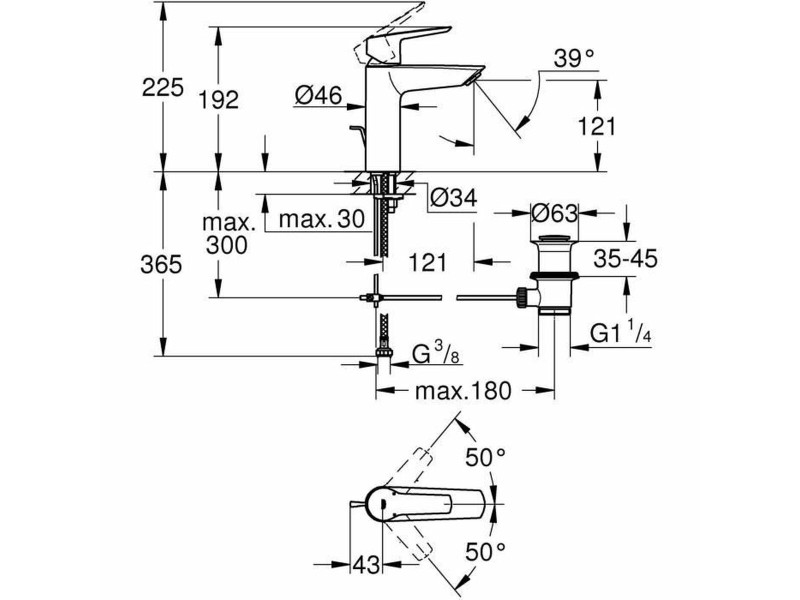Смесител Grohe NaN –  BB Кранове за мивки