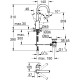 Смесител Grohe 23811000 Метал NaN –  BB Кранове за мивки
