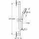 Душ Колона Grohe Vitalio Comfort 110 Пластмаса NaN –  BB Кран комплекти за вани и душове