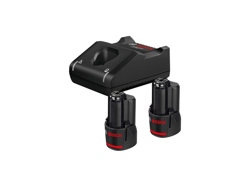 Комплект зарядно и акумулаторни батерии BOSCH 1600A019R8 12 V NaN –  BB Батерии