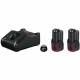 Комплект зарядно и акумулаторни батерии BOSCH 1600A019R8 12 V NaN –  BB Батерии