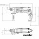 Ударна бормашина Metabo 601709500 800 W NaN –  BB Ротационни чукове