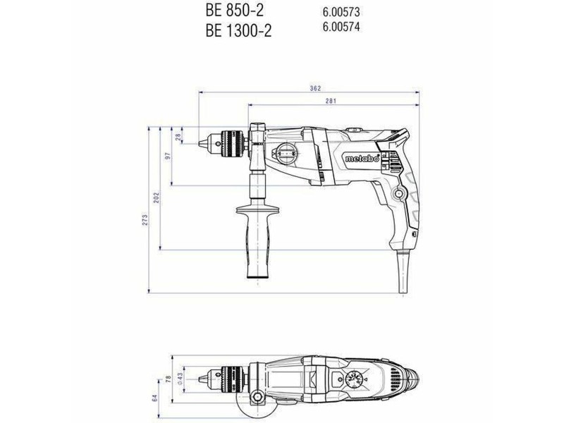 Електрическа отвертка Metabo 6798308 1300 W NaN –  BB Отвертки