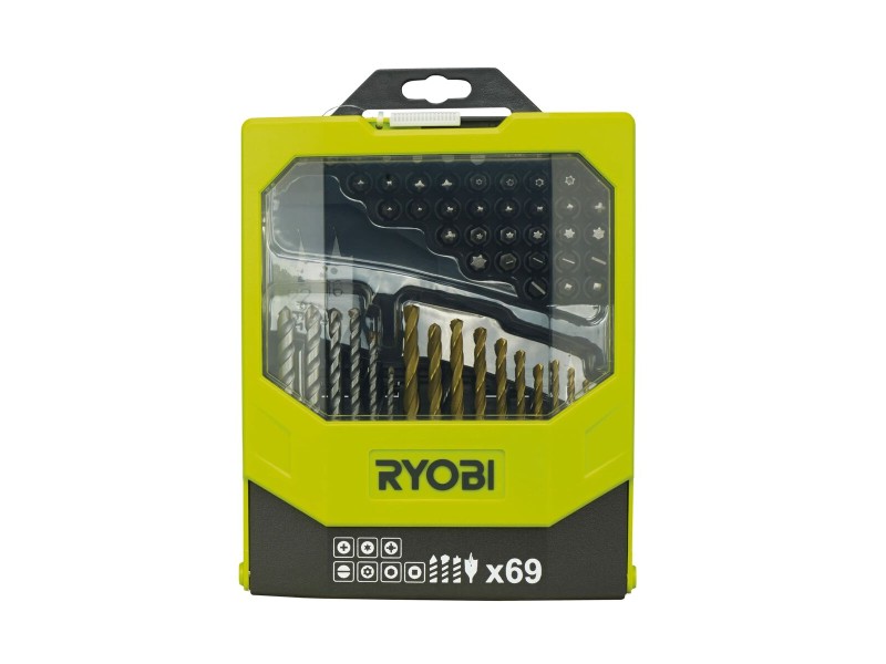 Бормашина Ryobi 69 Части NaN –  BB Комплекти свредла