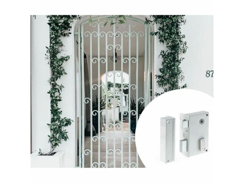 Ключалка Yale YAV37G 12,5 x 7 x 18 Бял Стомана Врати NaN –  BB Цилиндри