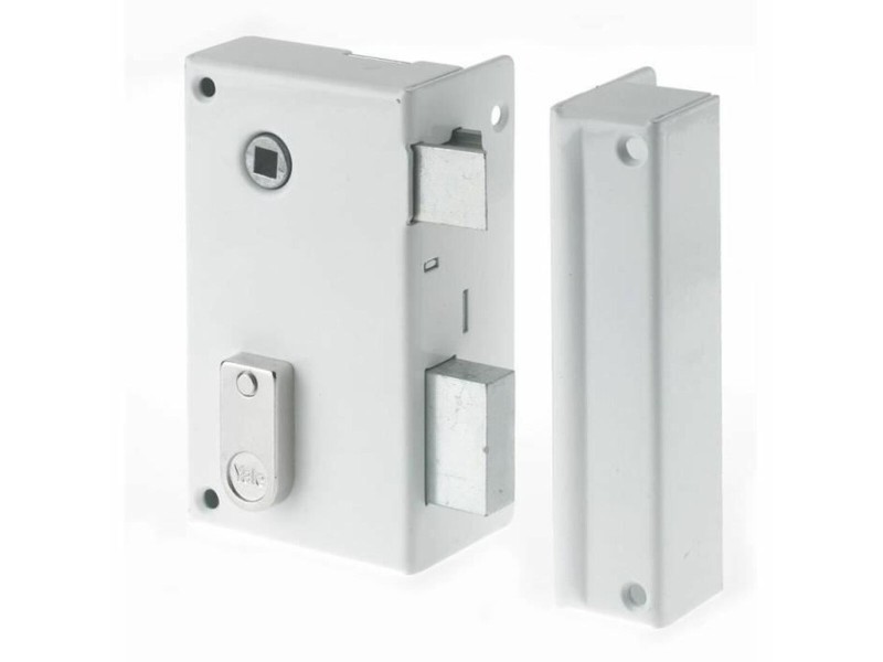 Ключалка Yale YAV37D  12,5 x 7 x 18 Бял Стомана Квадратен Врати Вертикално NaN –  BB Цилиндри