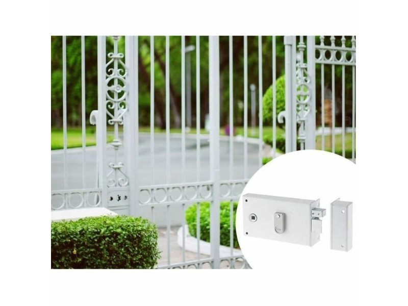 Ключалка Yale YAH37D  19,5 x 7 x 14 cm Бял Стомана Врати NaN –  BB Цилиндри