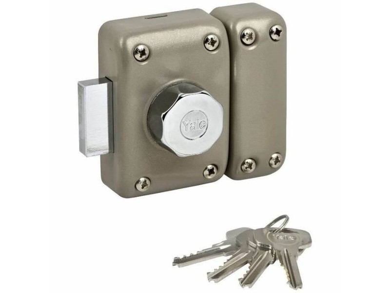 Ключалка Yale YV25BT-45/SC Стомана Кръгъл Врати Ø 23 mm NaN –  BB Цилиндри